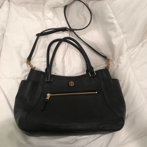 Tory Burch Frances Leather Satchel Bag